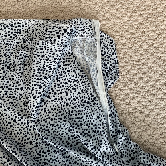 Shein Size Small Women's Teen Black and White Polka Dot Wrap Skirt - Picture 9 of 11